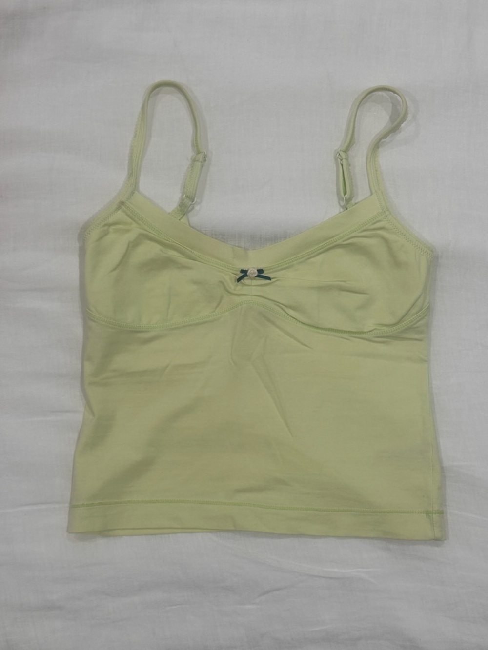 Free People Wear It Out Tank Pastel Green NWOT